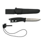 Pussnuga Companion Spark (S) 104mm, must, süütepulgaga MORAKNIV