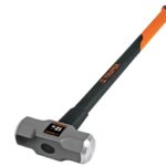 Kaheksanurkne kuvalda 4500g, klaasfiiber varrega 91cm Truper