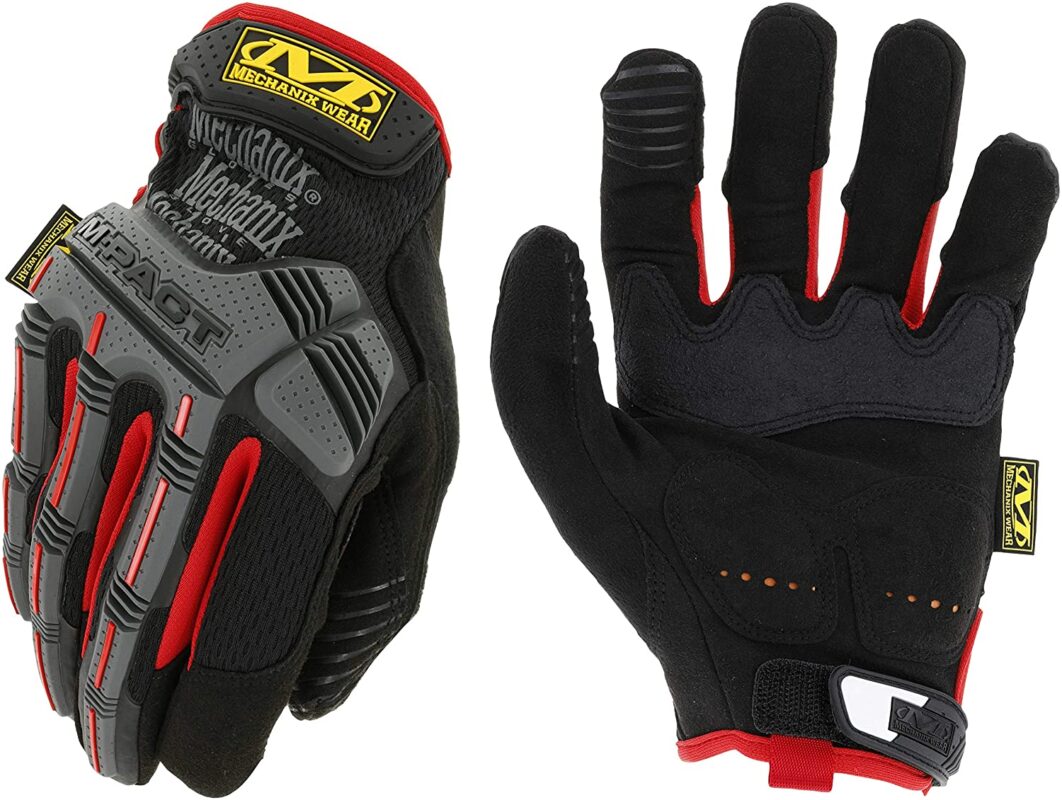 Kindad Mechanix M-PACT 52 must/punane