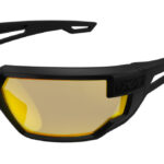 Taktikalised kaitseprillid Mechanix, X-tüüpi,must raam ja kollane lääts