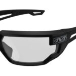 Mechanix Wear X-tüüpi kaitseprillid, must raam ja läbipaistev lääts