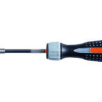 Narrega kruvikeeraja + otsakud PH1/2, PZ1/2, SL4,5/5,5 6tk LED-lambiga Bahco