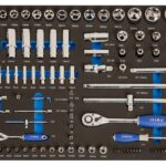 1/4" ja 1/2" padrunvõtmete kmpl 94 osa 3/3 vahtaluses Irimo