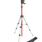 Kolmjalaga teleskoop statiiv ehituslaseritele kuni 3,2m Kapro