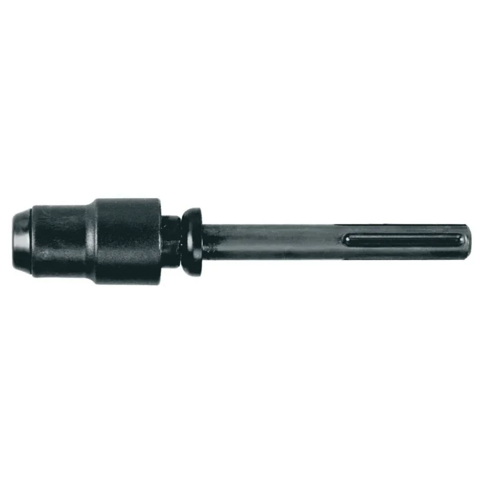 Metallist drill adapter tööriistale, külgvaade.