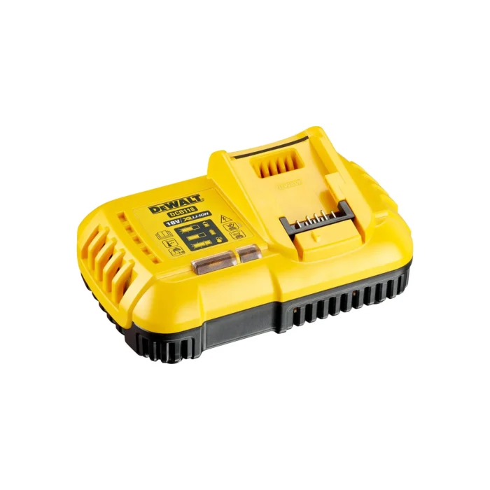 Kollane DeWalt aku laadija seade tööriistadele
