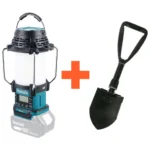 Telkimislatern ja kokkupandav labidas komplektina