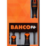 Kruvikeerajate kmpl 4 osaFit PH1/2 ja lapikud SL3/5,5 Bahco