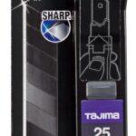 Tajima varutera DORA Razar Black Blades 25mm, 10 tk.