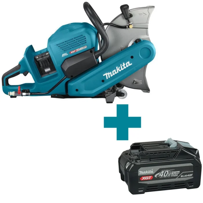 Makita ketaslõikur ja 40V aku komplekt