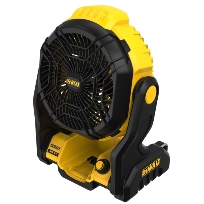 Dewalt kaasaskantav kollane ventilaator