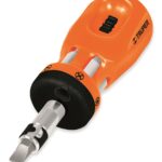 Mini narrega kruvikeeraja + 6 kahepoolset otsakut Truper