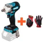 Makita mutrikeeraja ja kindad komplektina