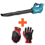 Lehepuhur pluss töökindad komplektis