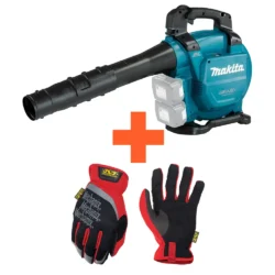 Makita lehepuhur DUB363ZV ja töökindad komplektis