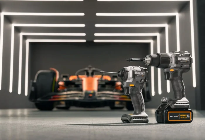 Combokit DeWalt DCK200MP2T McLaren + Mechanix FastFit kindad - Image 2