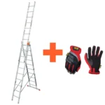 Redel Krause Tribilo 3x10 ja töökindad komplektina.