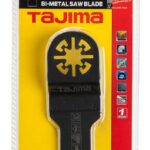 Multitööriista bimetall saetera Tajima, sirge 20mm. Puidule, plastikule ja metallile