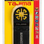 Multitööriista bimetall titaanium kattega saetera Tajima, sirge 34mm. Puidule, plastikule ja metallile