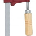 Pitskruvi MM 25cm, haara sügavus 7cm, max 4000N, puidust käepide Piher