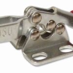 Reguleeritav horisontaalne kiirpitskruvi M4, 7,4mm, max 380N Piher