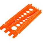 Poltide ja mutrite mõõteplaat 225mm (diam, pikkus, keermesamm) Truper