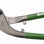 Plekikäärid Pelikan 300mm HRC 56 (vasak, punane PVC kate) Freund