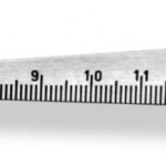 Kiilukujuline mõõtevarras 1-15mm ava läbimõõdu ja sügavuse mõõtmiseks SCALA