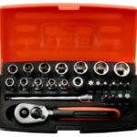 Padrunite 4-13mm ja otsakute PH,HEX,TORX kmpl. 1/4" 25 osa Bahco