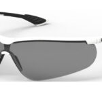 Kaitseprillid Uvex Sportstyle, hall lääts, supravision extreme udu- ja kriimustuskindlad, raam valge/must