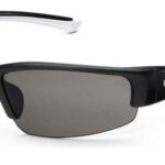 Kaitseprillid Uvex Polavision,hall lääts, raam must/hall, jaepakend mikrofiibrist kotiga