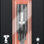 Wera 897/4 Impaktor 1/4" otsaku hoidja lukustusrõnga ja ringmagnetiga, 75mm