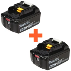Kaks Makita 18V 5.0Ah akut