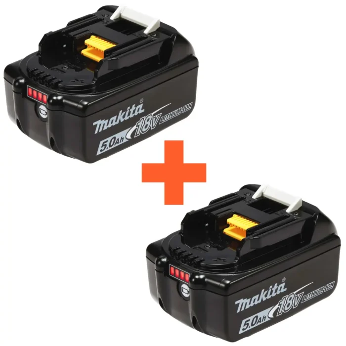 Kaks Makita 18V 5.0Ah akut
