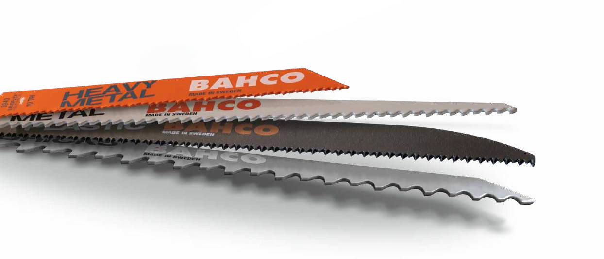 Bahco saelehed, Heavy Metal, valmistatud Rootsis
