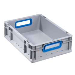 Ladustuskast Allit Profiplus Eurobox 412 hall/sinine