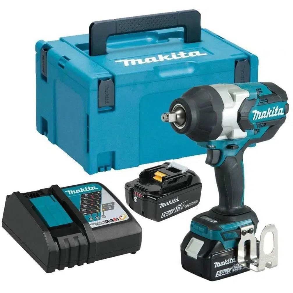 makita-dtw1002rtj-accu-slagmoersleutel-18v-5_0ah-in-mbox-0088381803502-mastertools_nl Akulöökmutrikeeraja Makita DTW1002RTJ - Image 1