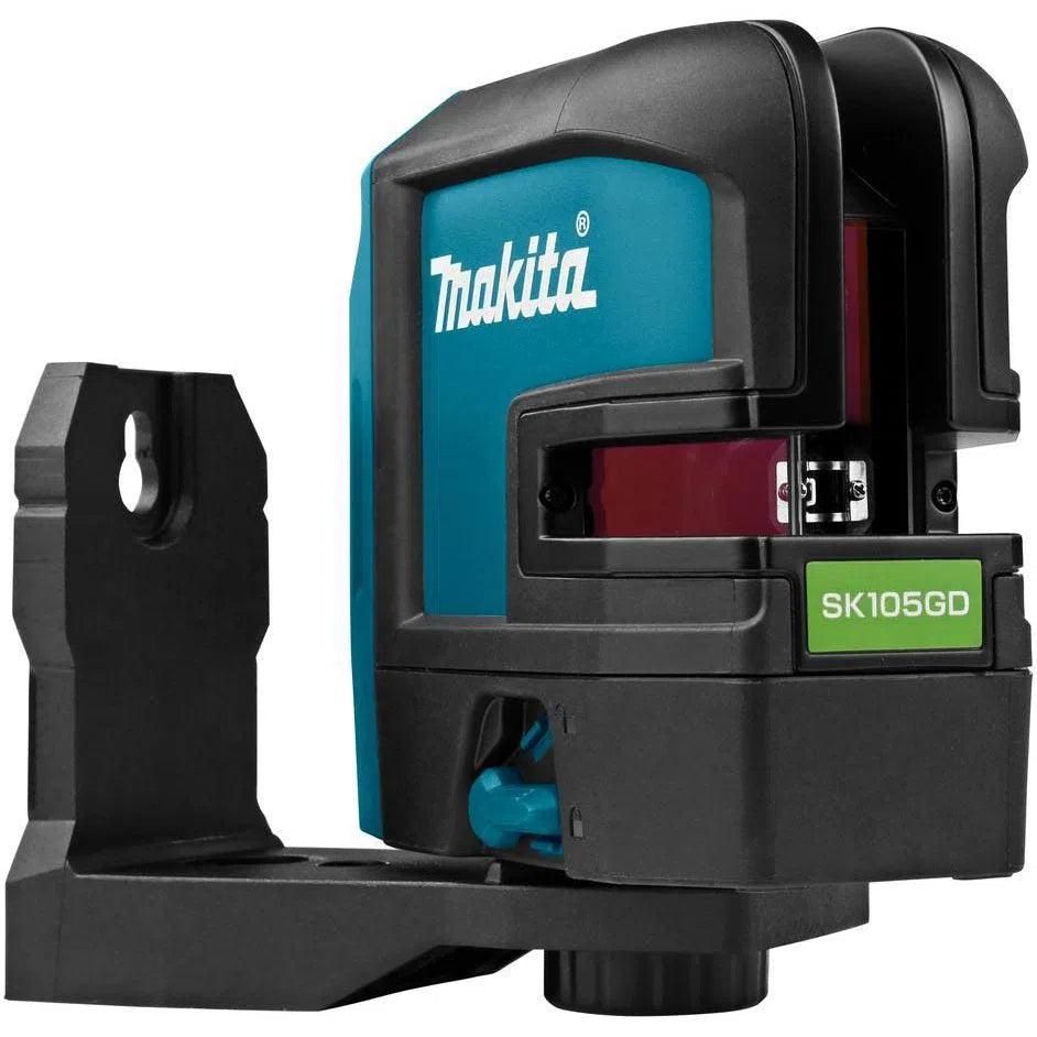 makita-sk105gdz-accu-kruislijn-laser-groen-basic-body-in-tas-0088381851909-mastertools_nl-2 Aku ristjoonlaser Makita SK105GDZ - Image 1