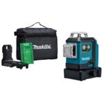 3D Ristjoonlaser (Roheline) Makita SK700GD 360°