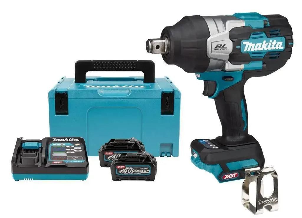 makita-tw001gd201-accu-slagmoersleutel-2x-40-v-25-ah-in-mbox-0088381721004-mastertools_nl Akulöökmutrikeeraja Makita TW001GM201 - Image 1