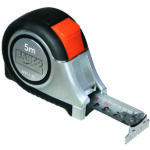 Mõõdulint roostevaba MTS 5mx25mm kahepoolse skaalaga, magnetiga Bahco