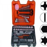 Padrunite ja lehtsilmusvõtmete komplekt 1/2" ja 1/4" 106 osa Bahco