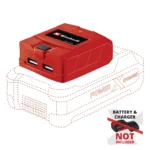 Einhell USB laadija, ilma akuta.