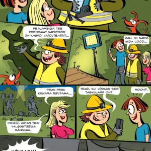 Villu ja sõbrad testivad töövalgustite eri mudeleid.